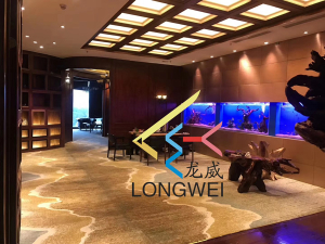 龍威酒店魚(yú)缸定制案例